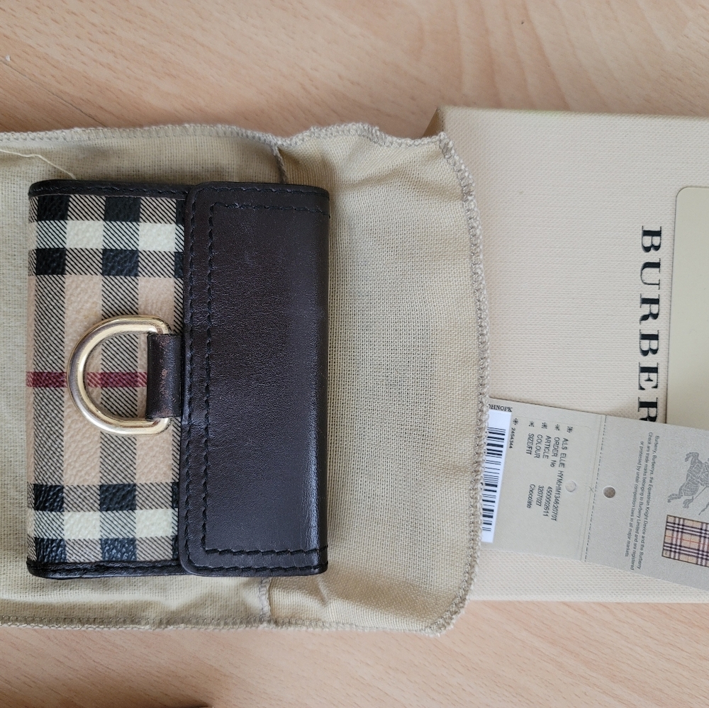 Burberry Haymarket Ellie Wallet